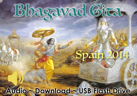 Bhagavad Gita ~ Spain 2014 ~ MP3 AUDIO