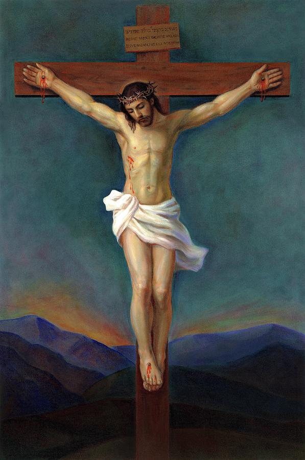 jesus christ on the cross crucifixion svitozar nenyuk